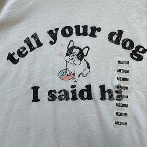 New dog t-shirt